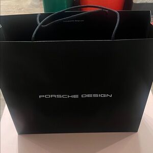 Porsche Design Sleek Black Tote